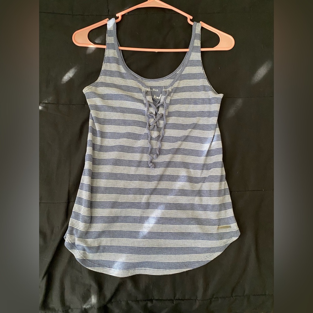 Essentials tank top with tie front